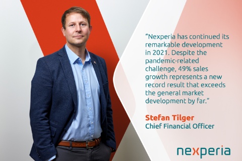 Nexperia公布2021年營收數據